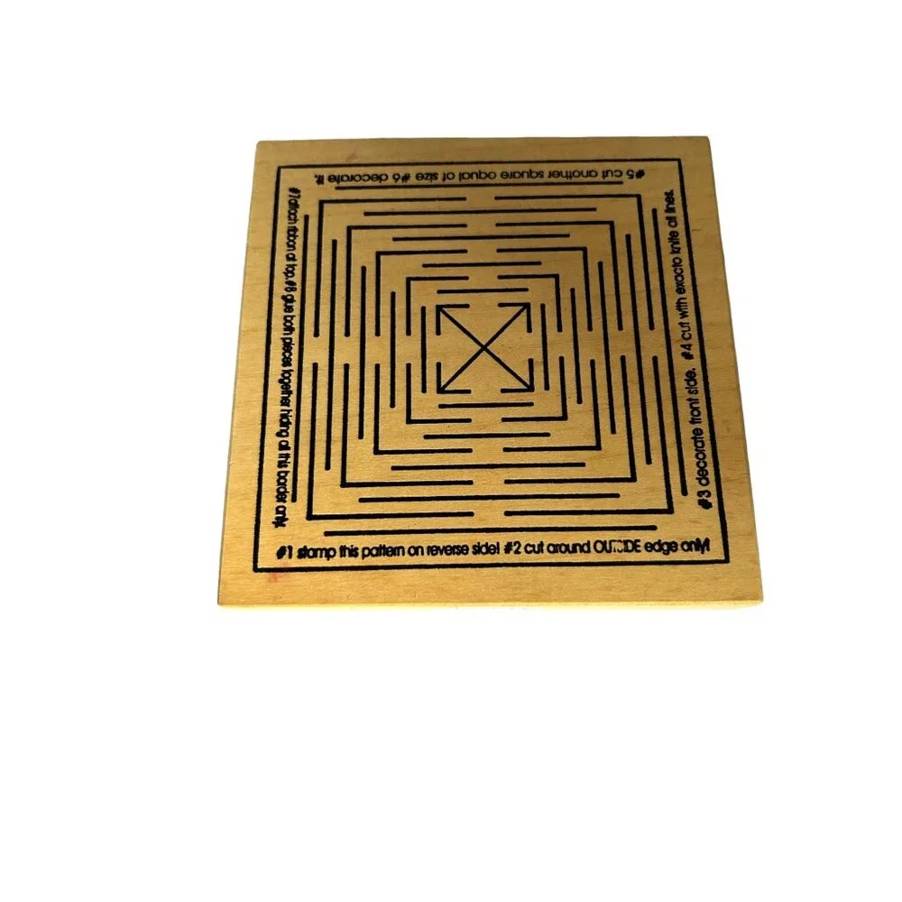 Northwoods CC Rubber Stamps Lantern Making Party Decoration CCP593‎ Cards Crafts